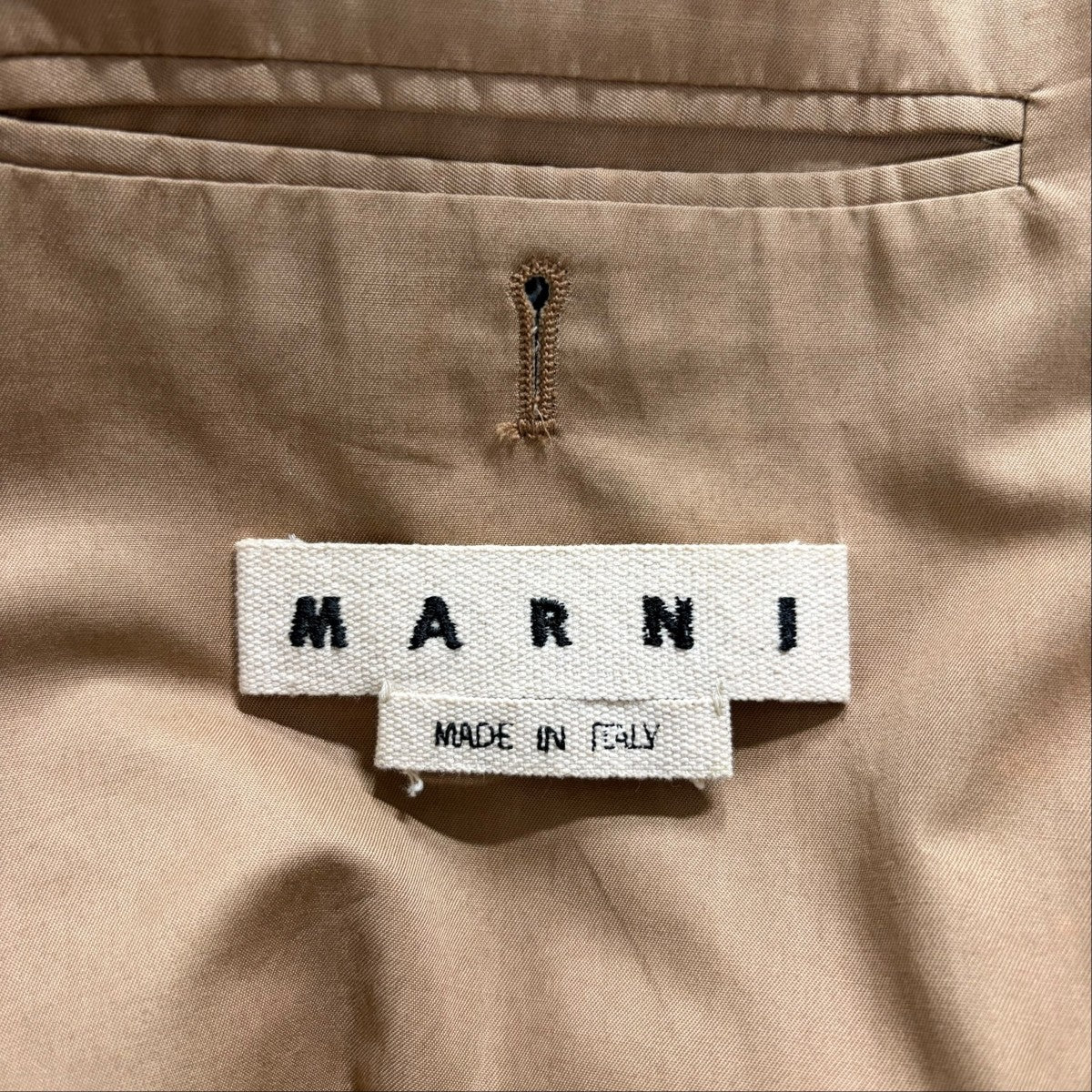 MARNI(マルニ) チェスターコート M05AA0031 ベージュ サイズ 48
