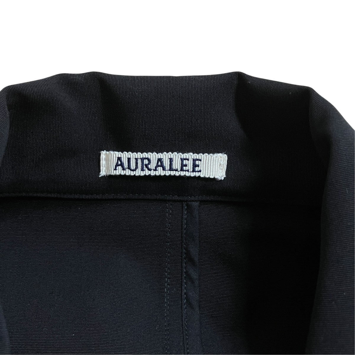 AURALEE ウールキャンバスブルゾン 古着・中古-5枚目のアイテム画像