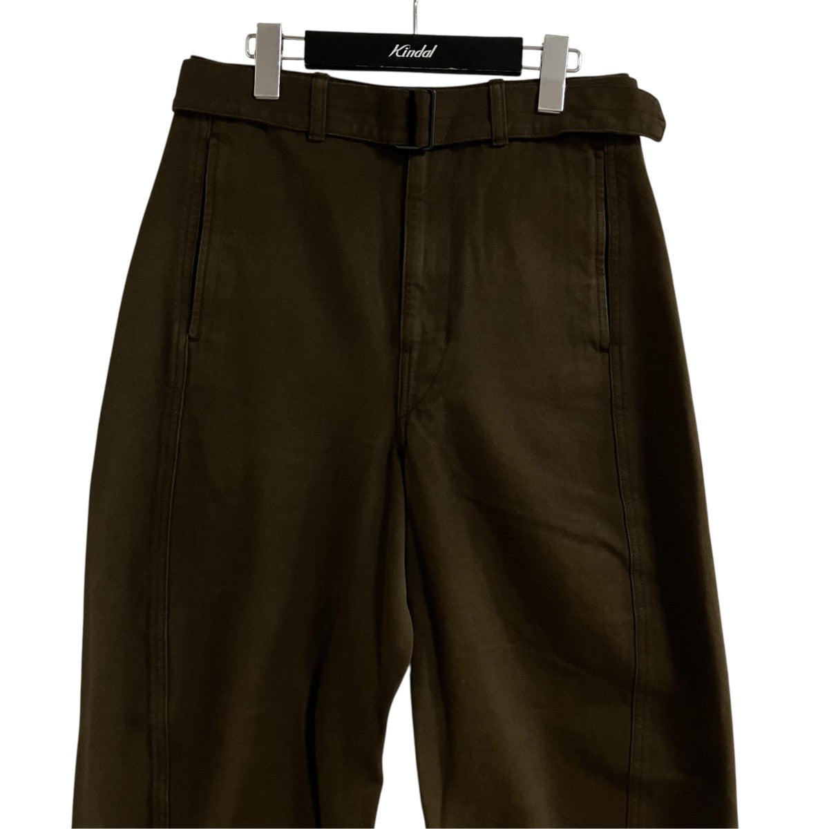 LEMAIRE ベルテッドデニムパンツ 古着・中古-2枚目のアイテム画像