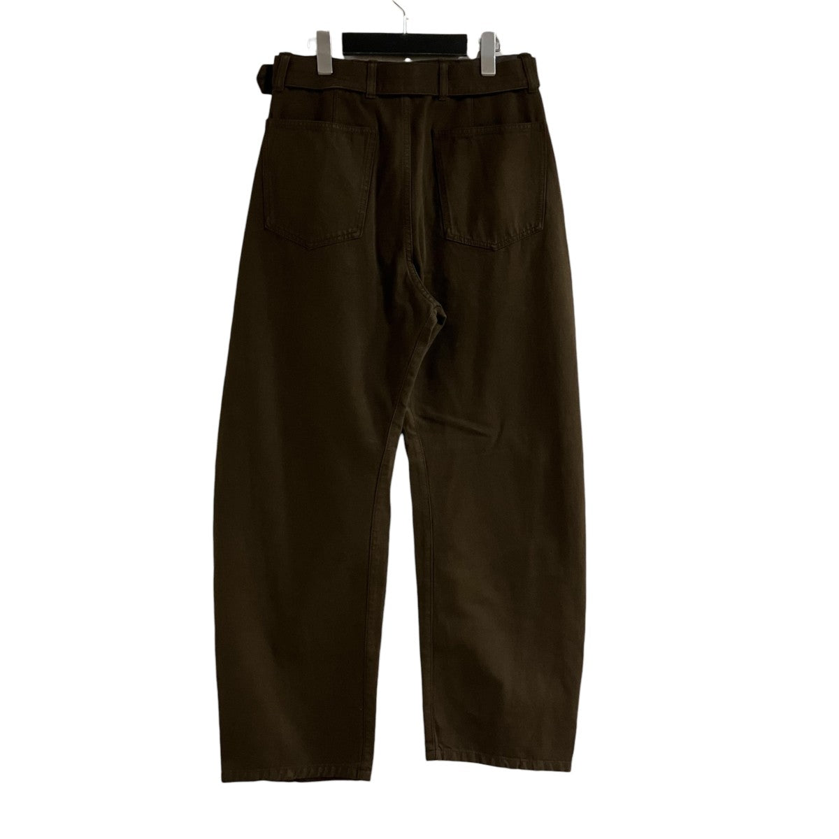 LEMAIRE ベルテッドデニムパンツ 古着・中古-3枚目のアイテム画像
