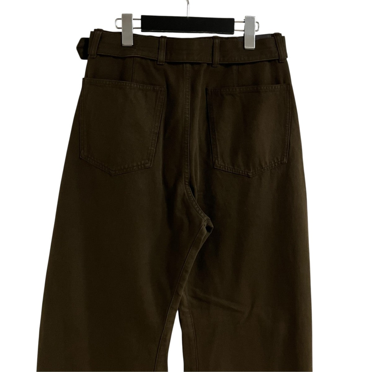 LEMAIRE ベルテッドデニムパンツ 古着・中古-4枚目のアイテム画像