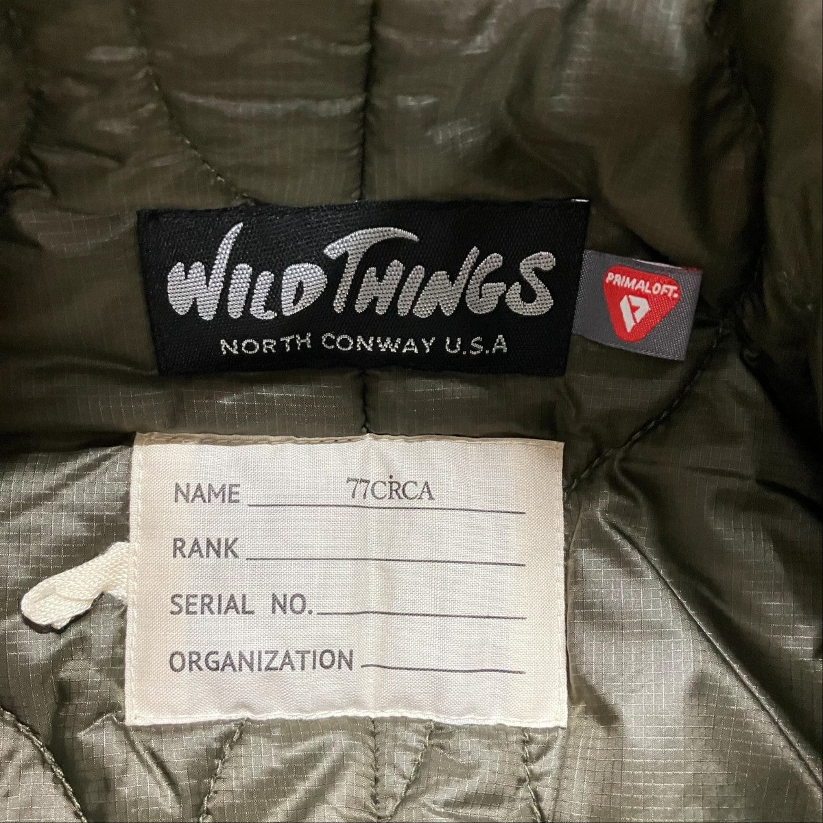 WILD THINGS×77circa モッズコート 古着・中古-5枚目のアイテム画像