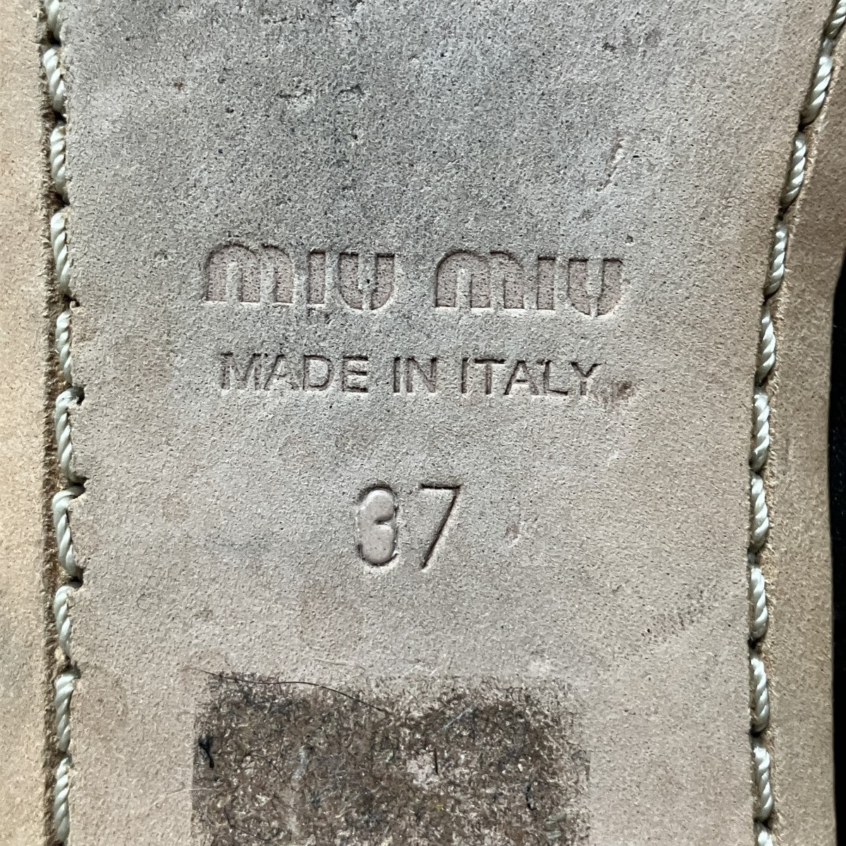 MIU MIU バレエシューズ 古着・中古-8枚目のアイテム画像