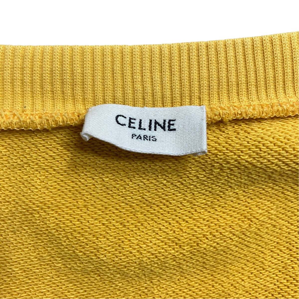 CELINE 切替ロゴスウェット 古着・中古-5枚目のアイテム画像