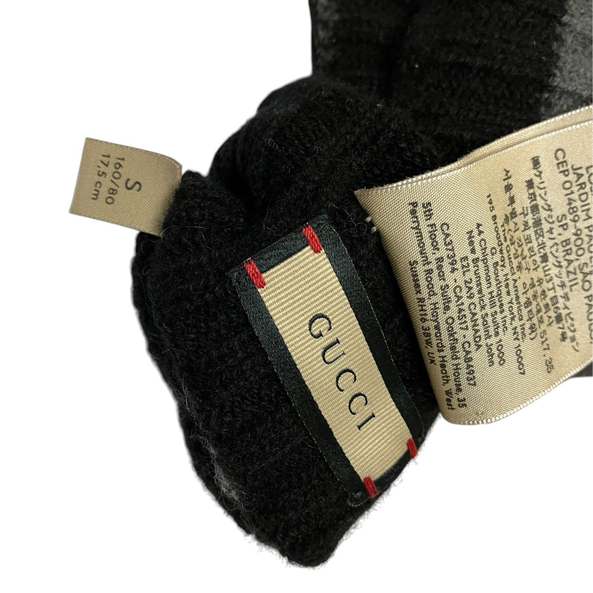 GUCCI GGグラフィックフィンガーレスグローブ 古着・中古-6枚目のアイテム画像