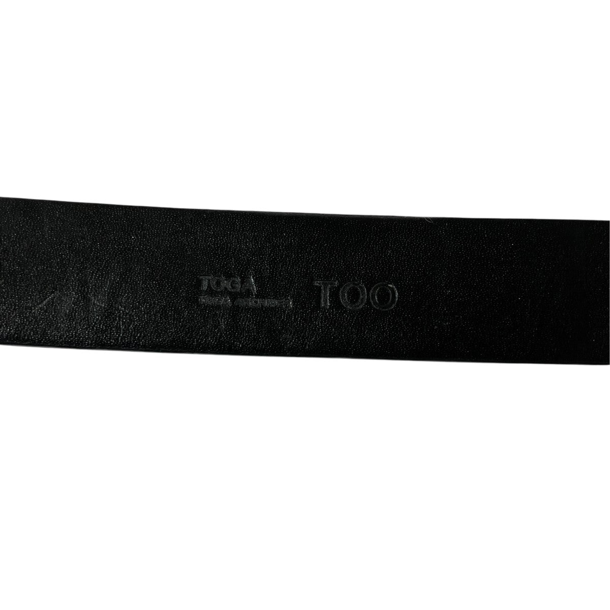 TOGA TOO ダブルバックルベルト 古着・中古-8枚目のアイテム画像