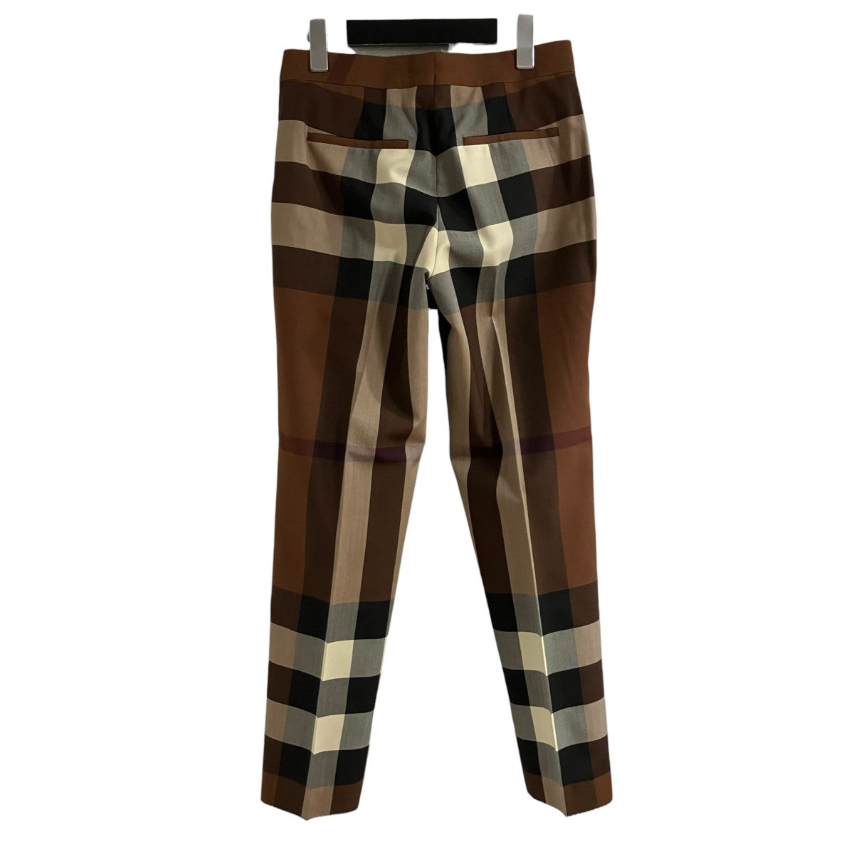 BURBERRY チェックスラックスパンツ 古着・中古-4枚目のアイテム画像
