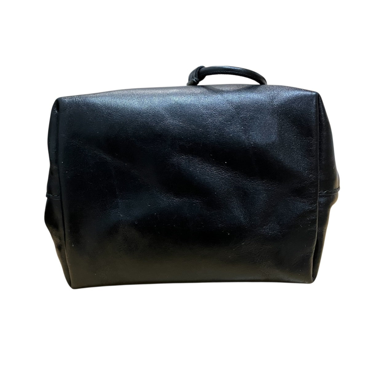 JIL SANDER ドローストリング巾着レザーバッグ 古着・中古-5枚目のアイテム画像