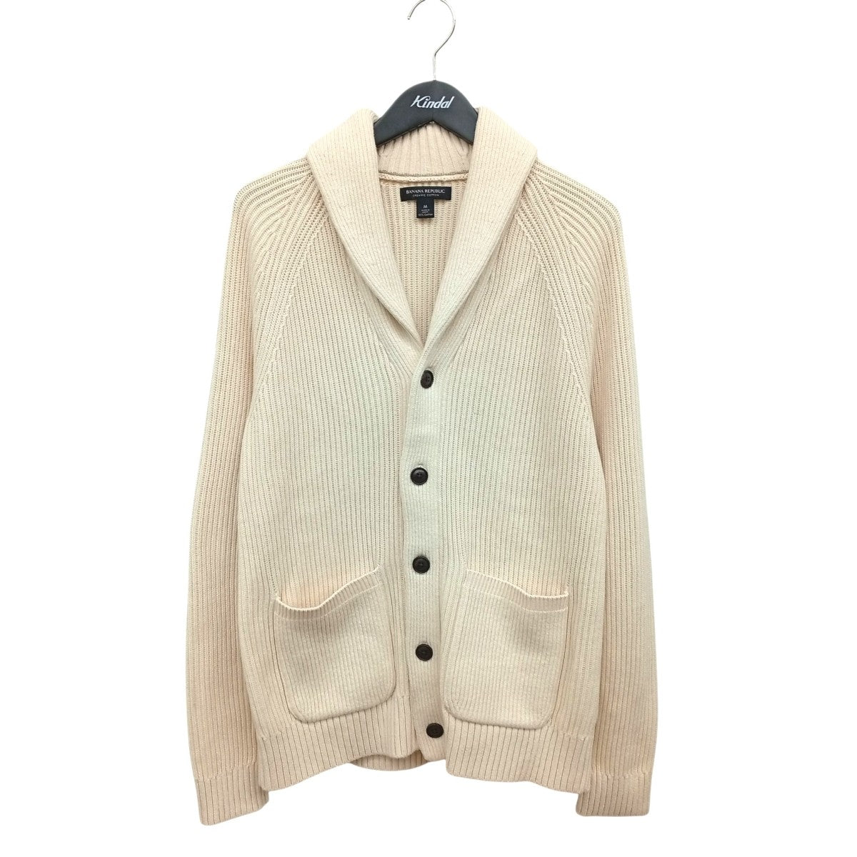 BANANA REPUBLIC ショールカラーニットカーディガン 古着・中古-1枚目のアイテム画像