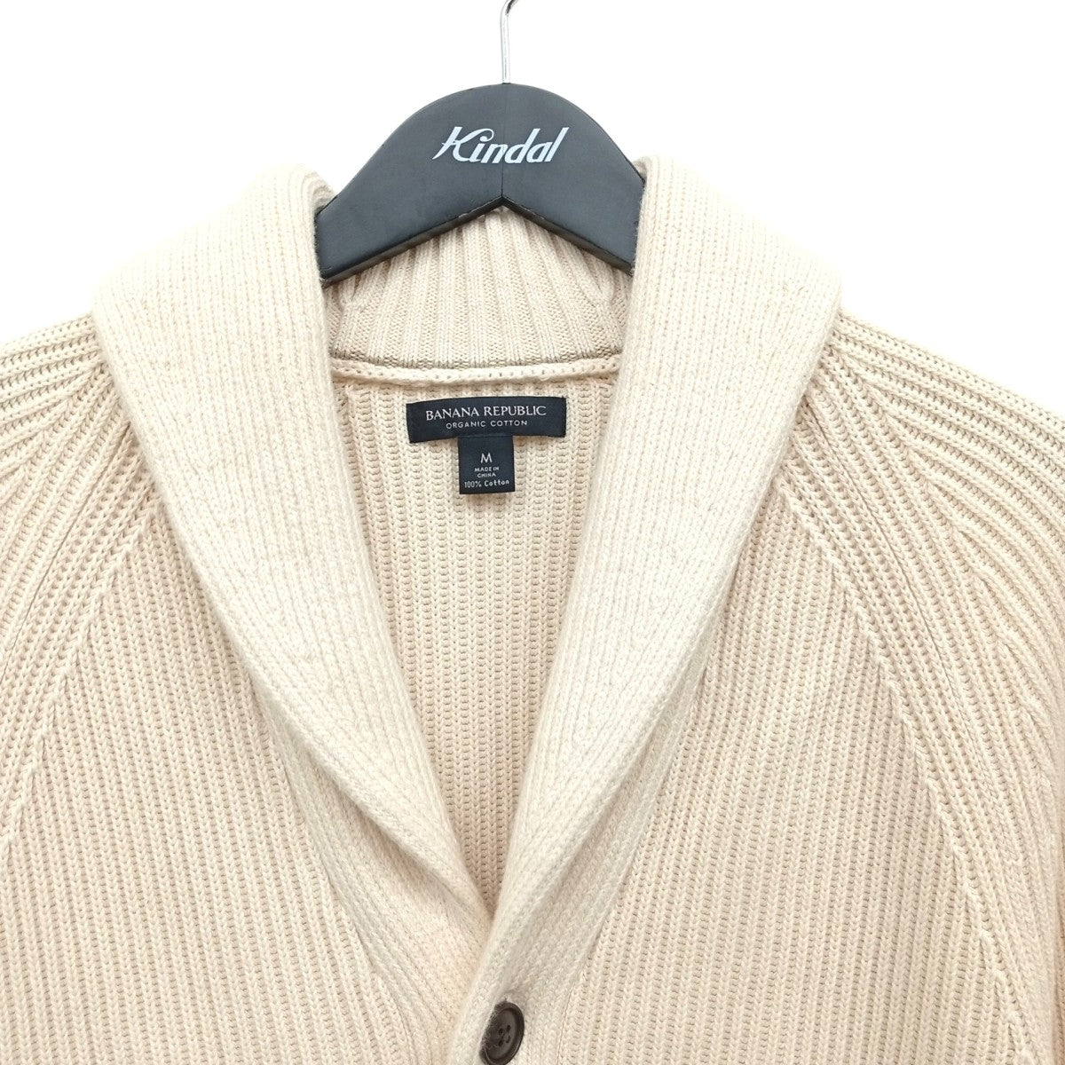 BANANA REPUBLIC ショールカラーニットカーディガン 古着・中古-5枚目のアイテム画像