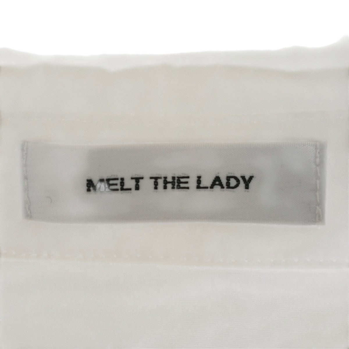 MELT THE LADY hook open volume shirtホックシャツML31218N 古着・中古-3枚目のアイテム画像