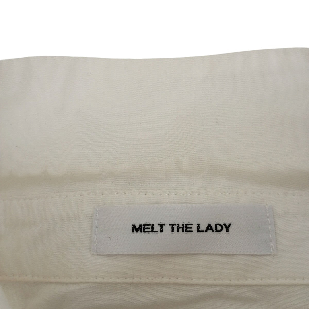 MELT THE LADY hook open volume shirtホックシャツML31218N 古着・中古-4枚目のアイテム画像