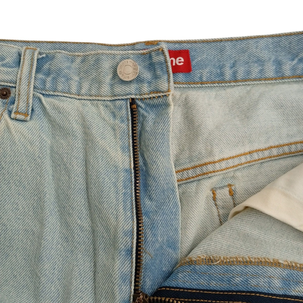 Supreme デニムパンツBAGGY JEAN WASHED 古着・中古-3枚目のアイテム画像