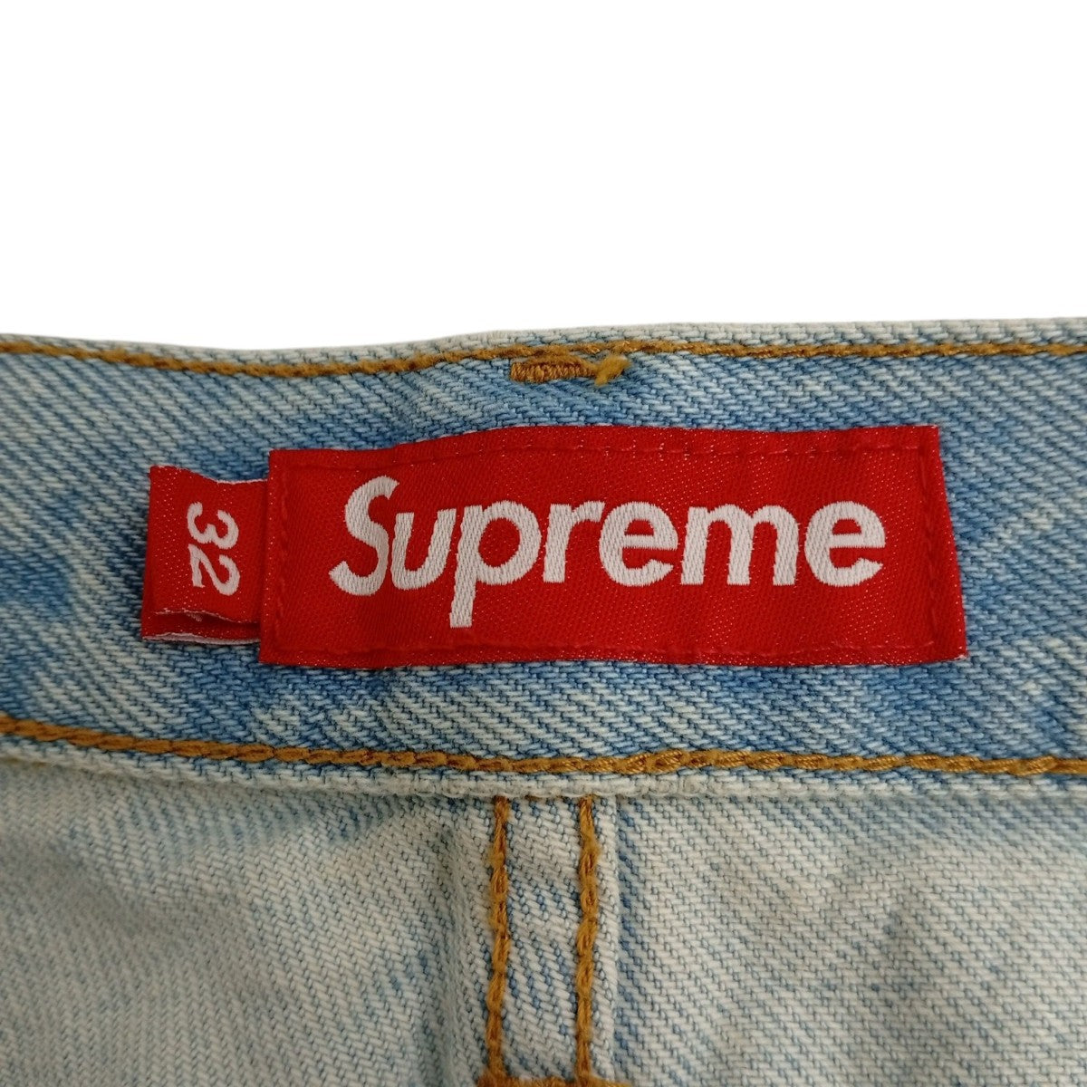 Supreme デニムパンツBAGGY JEAN WASHED 古着・中古-4枚目のアイテム画像