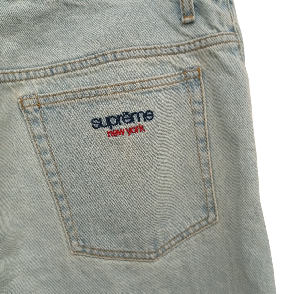 Supreme デニムパンツBAGGY JEAN WASHED 古着・中古-6枚目のアイテム画像