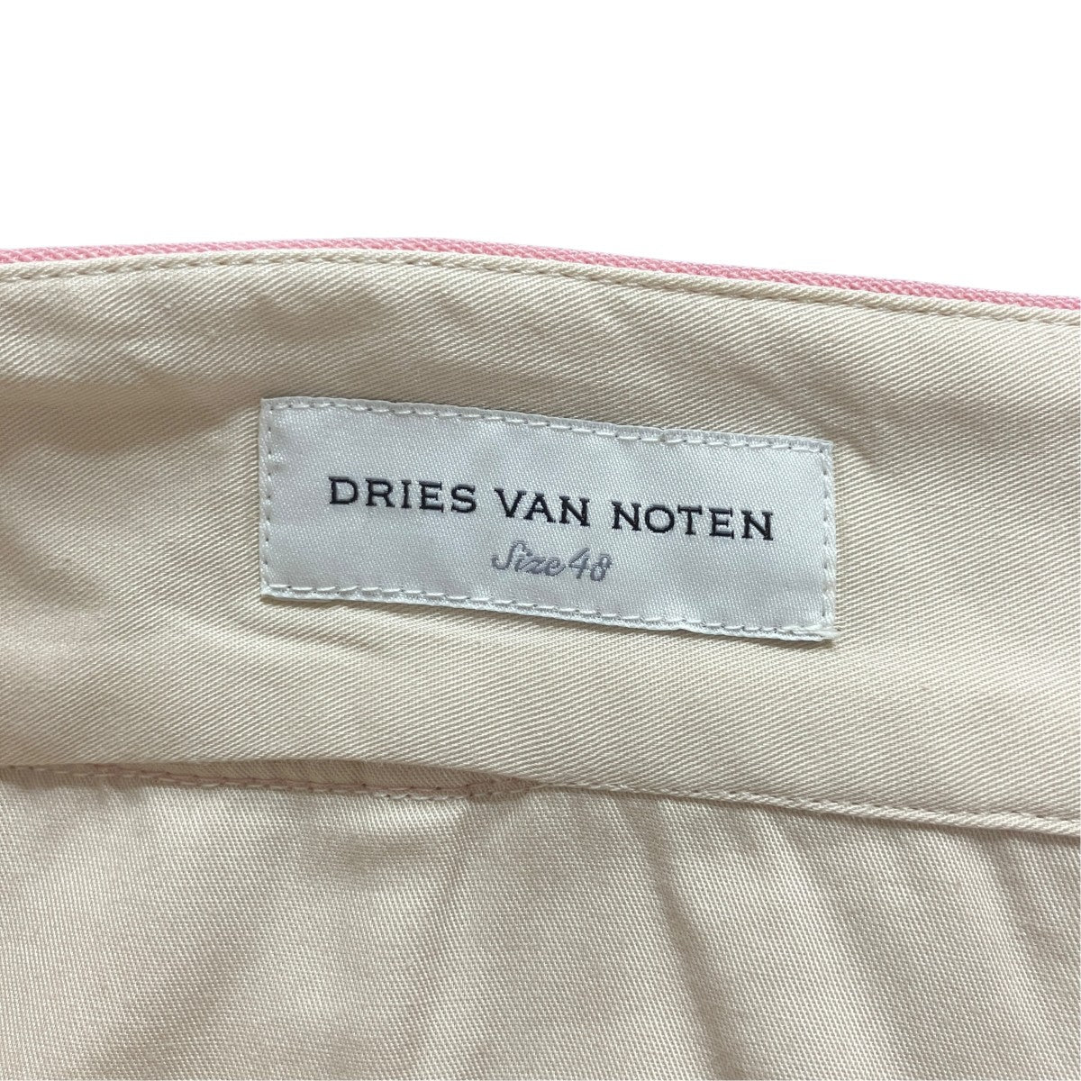 DRIES VAN NOTEN ウールスラックス 古着・中古-6枚目のアイテム画像