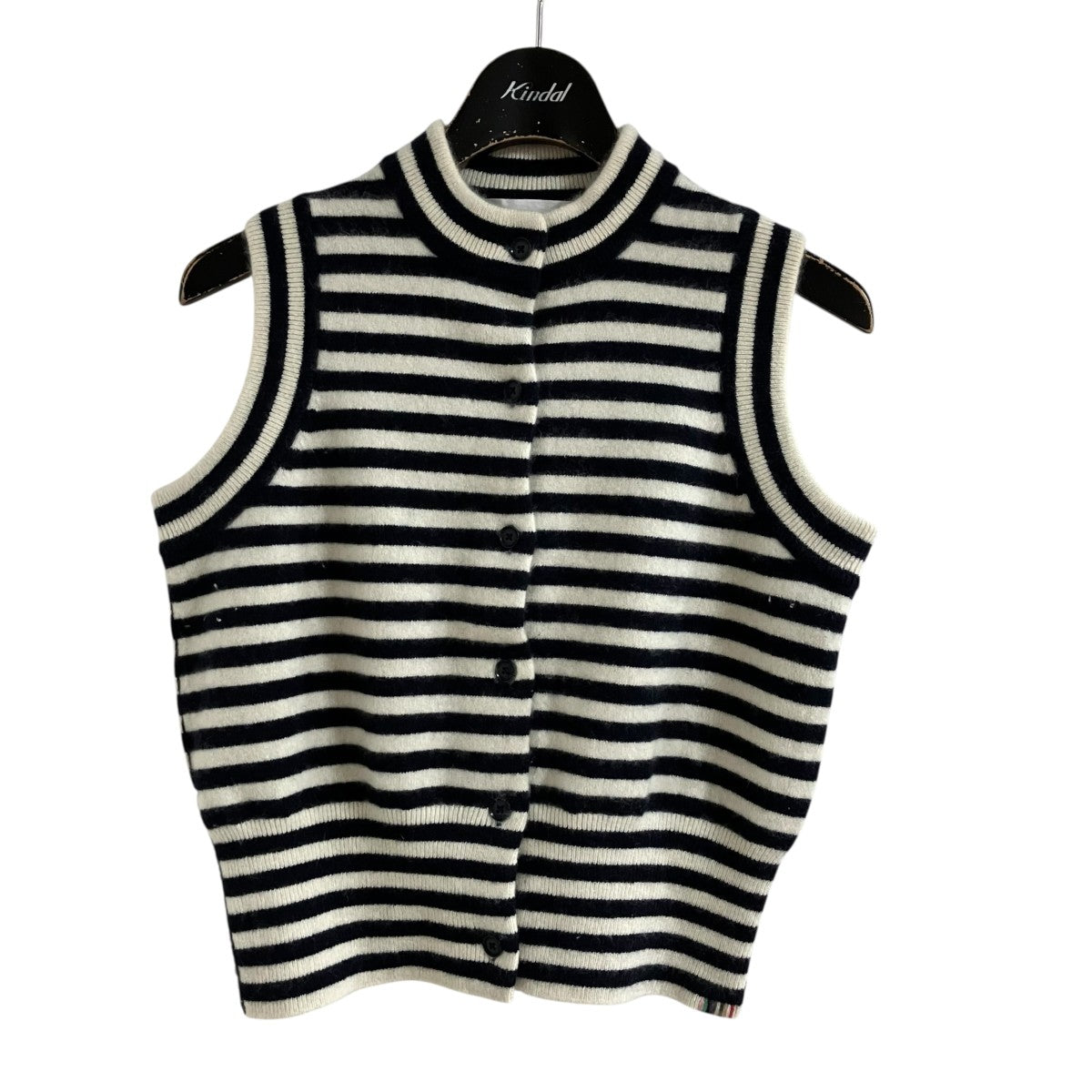extreme cashmere ノースリーブニットカーディガン 古着・中古-1枚目のアイテム画像