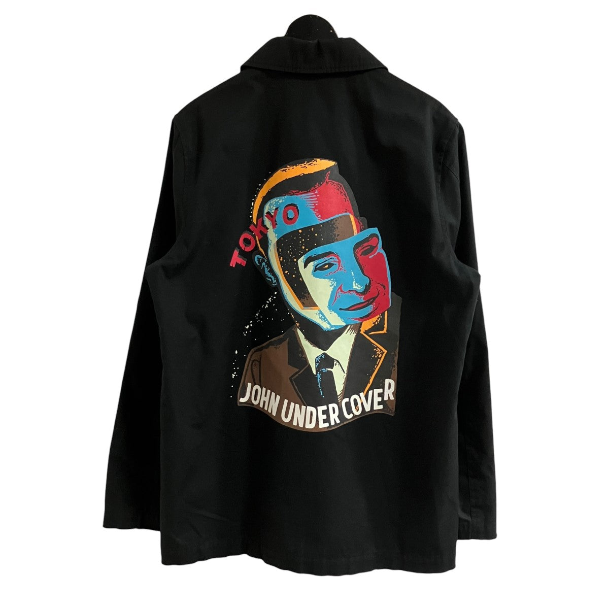 JohnUNDERCOVER バックプリントコーチジャケット 古着・中古-3枚目のアイテム画像