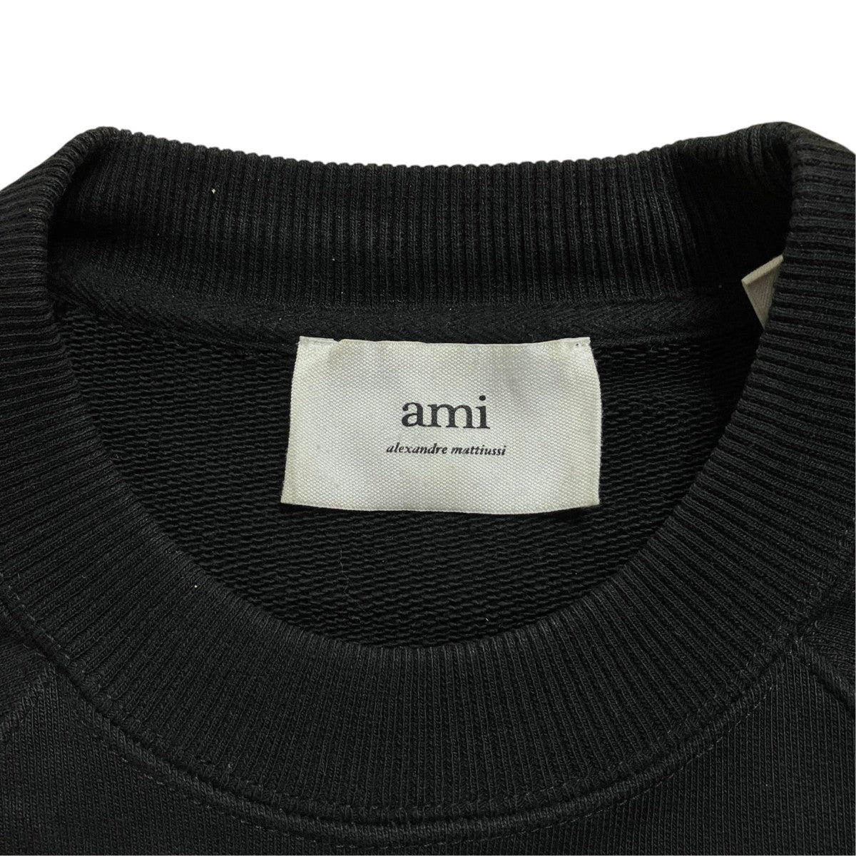 AMI Alexandre Mattiussi ロゴスウェットトレーナー 古着・中古-5枚目のアイテム画像