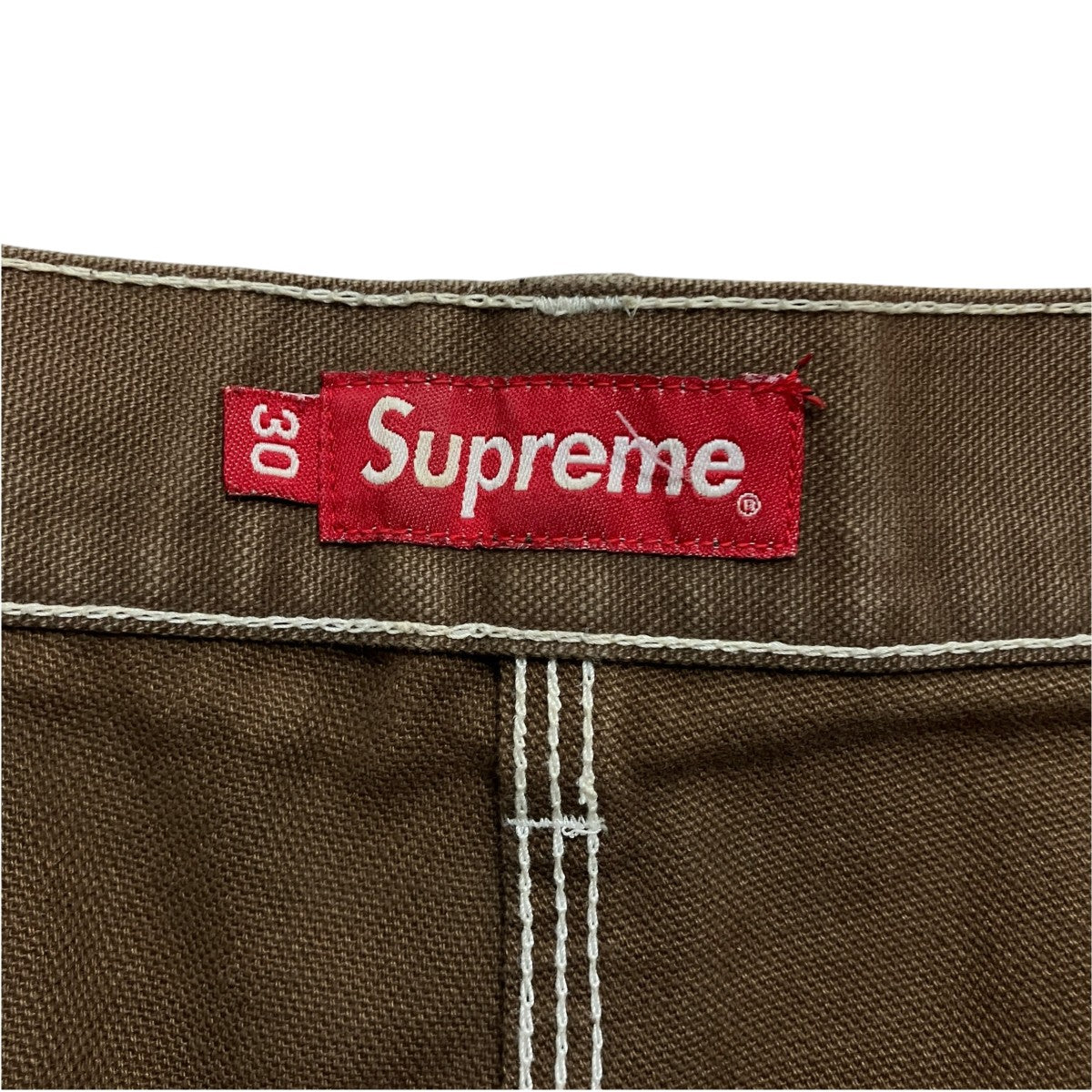 Supreme ダブルニーキャンバスパンツ 古着・中古-7枚目のアイテム画像