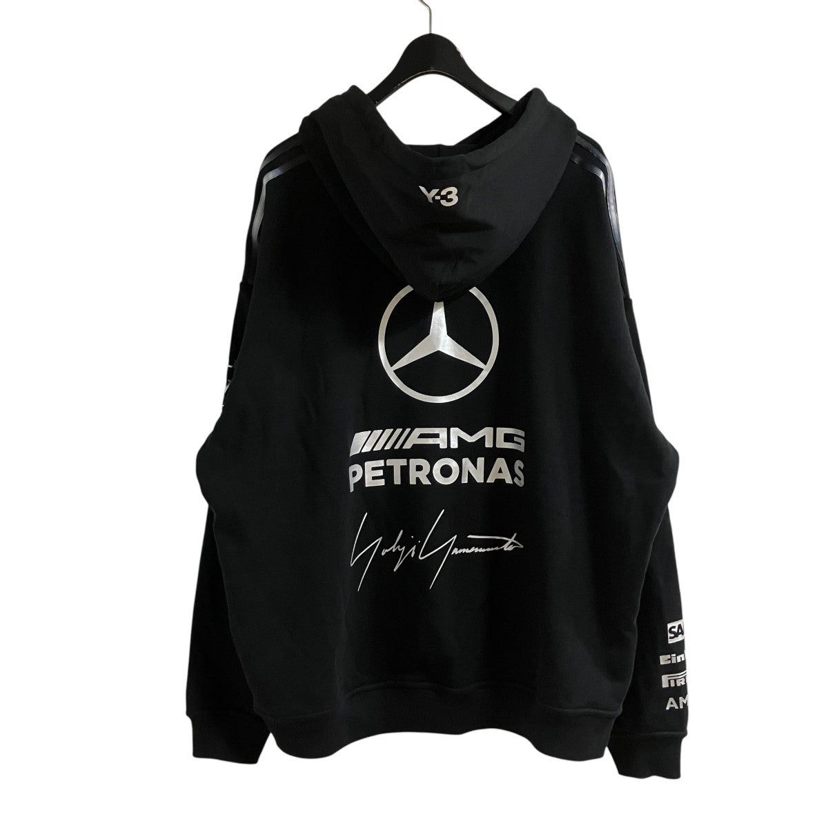 Y-3×Mercedes Benz プルオーバーパーカー 古着・中古-3枚目のアイテム画像