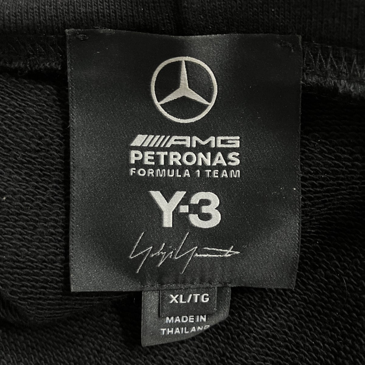 Y-3×Mercedes Benz プルオーバーパーカー 古着・中古-5枚目のアイテム画像