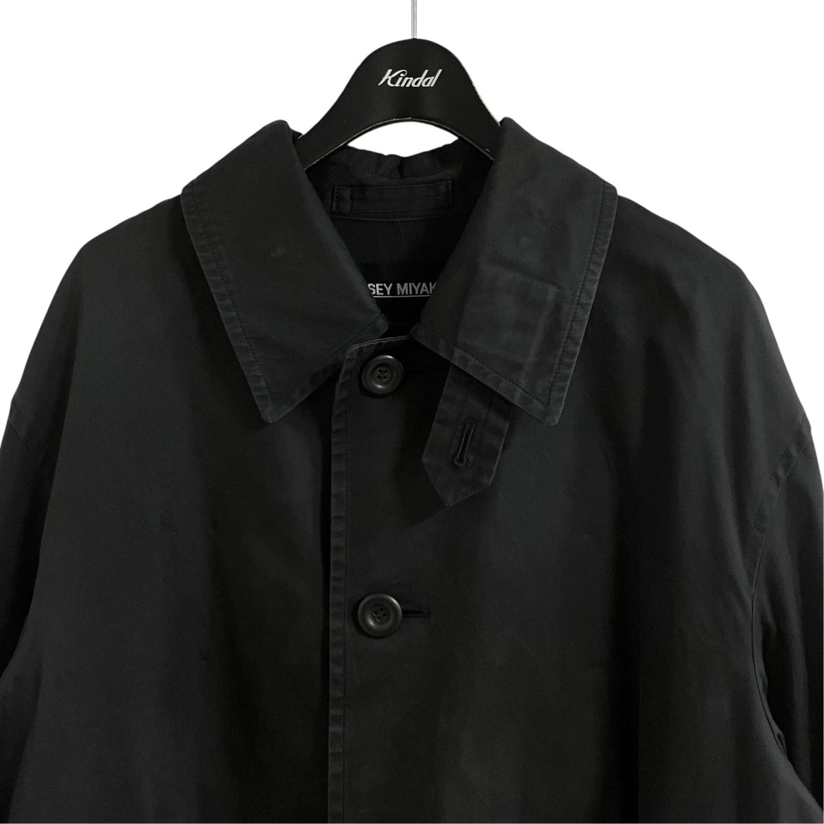 ISSEY MIYAKE ステンカラーコート 古着・中古-2枚目のアイテム画像