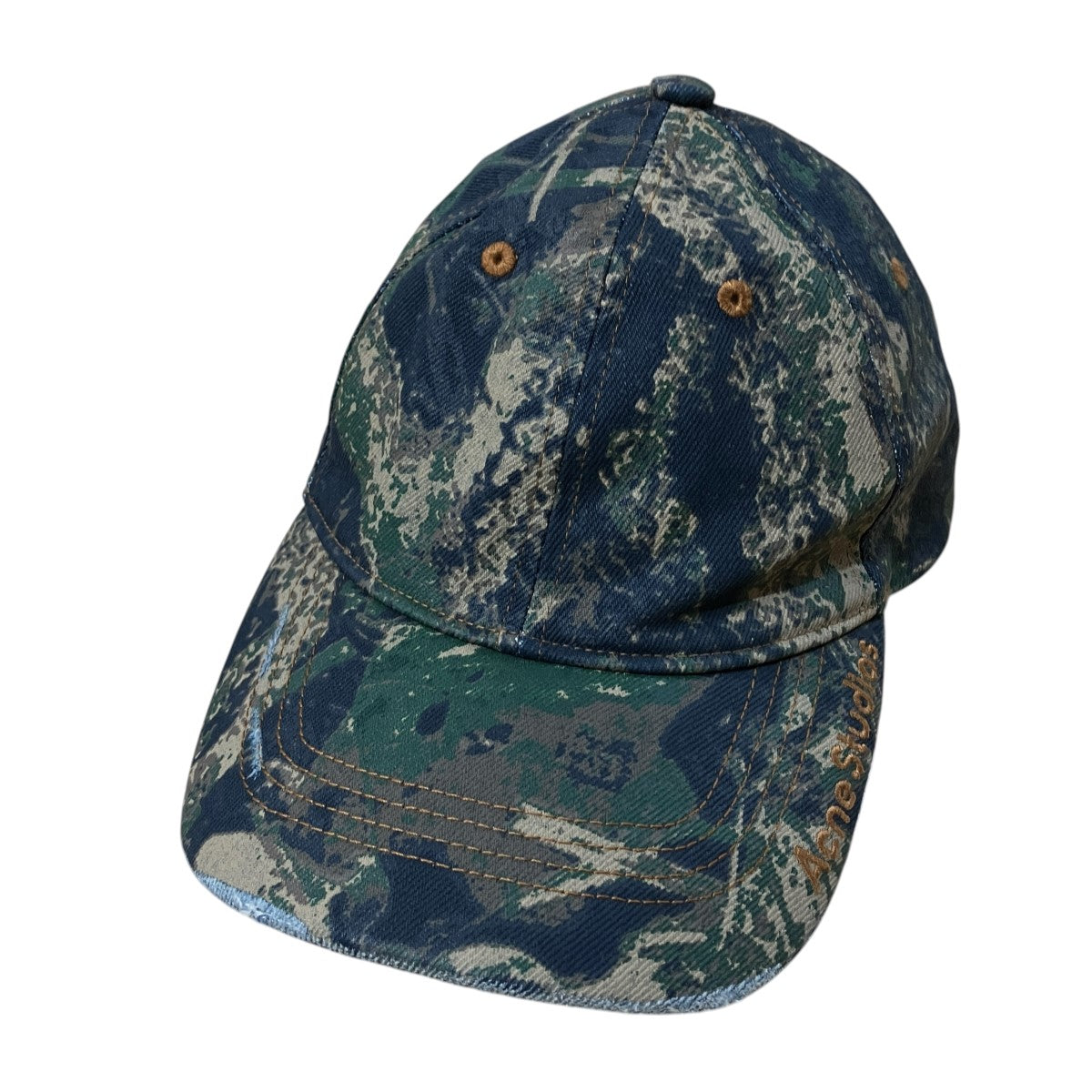 ACNE STUDIOS 総柄キャップ 古着・中古-1枚目のアイテム画像