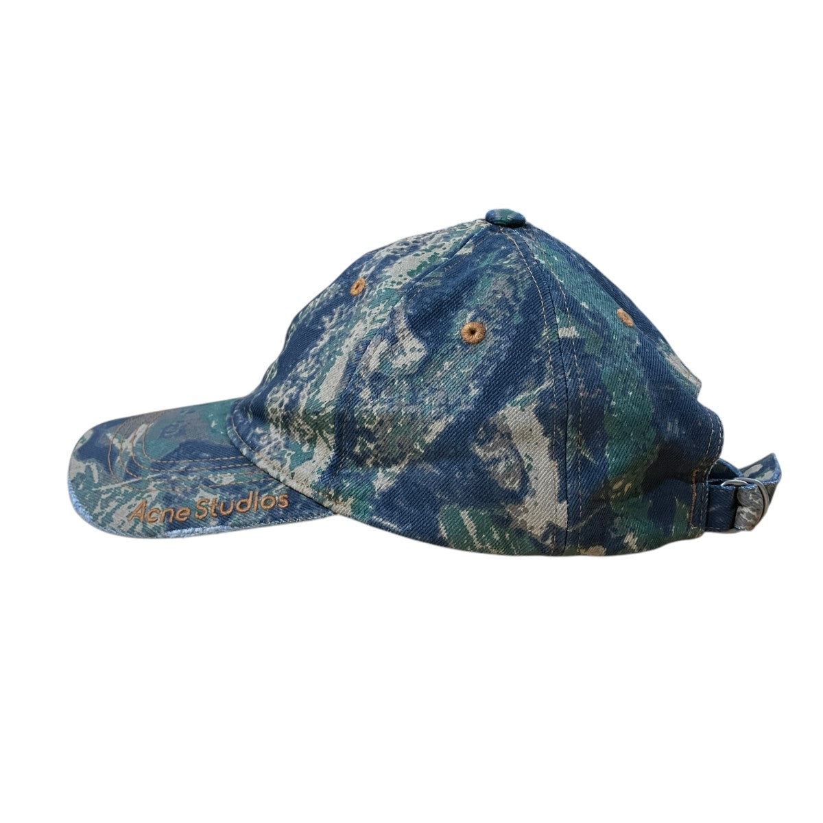 ACNE STUDIOS 総柄キャップ 古着・中古-3枚目のアイテム画像