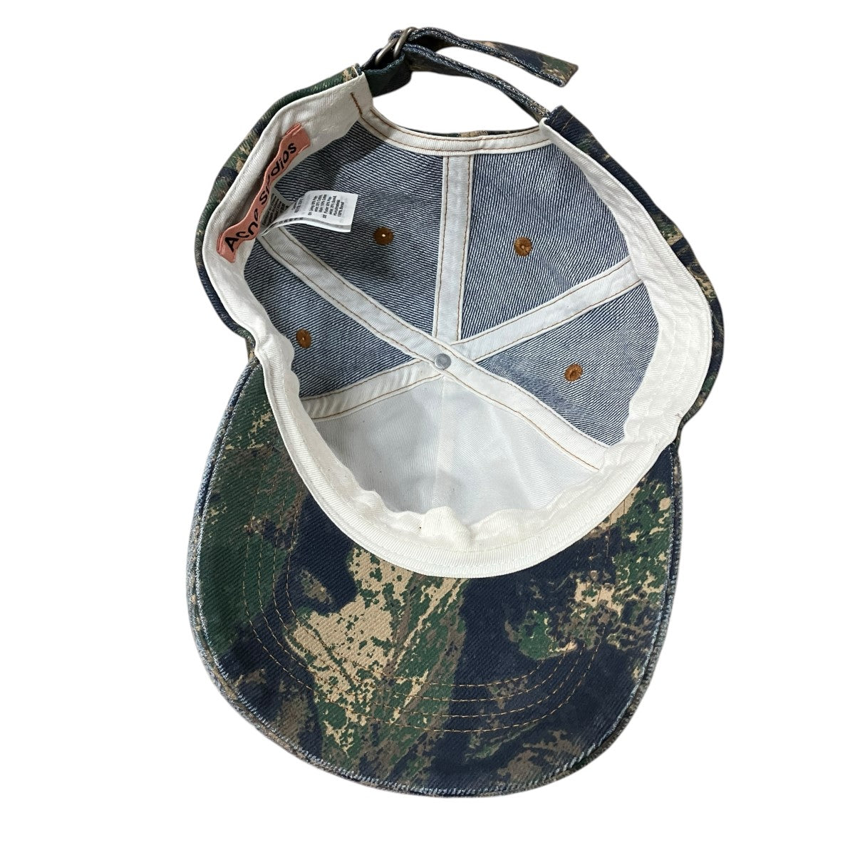 ACNE STUDIOS 総柄キャップ 古着・中古-6枚目のアイテム画像