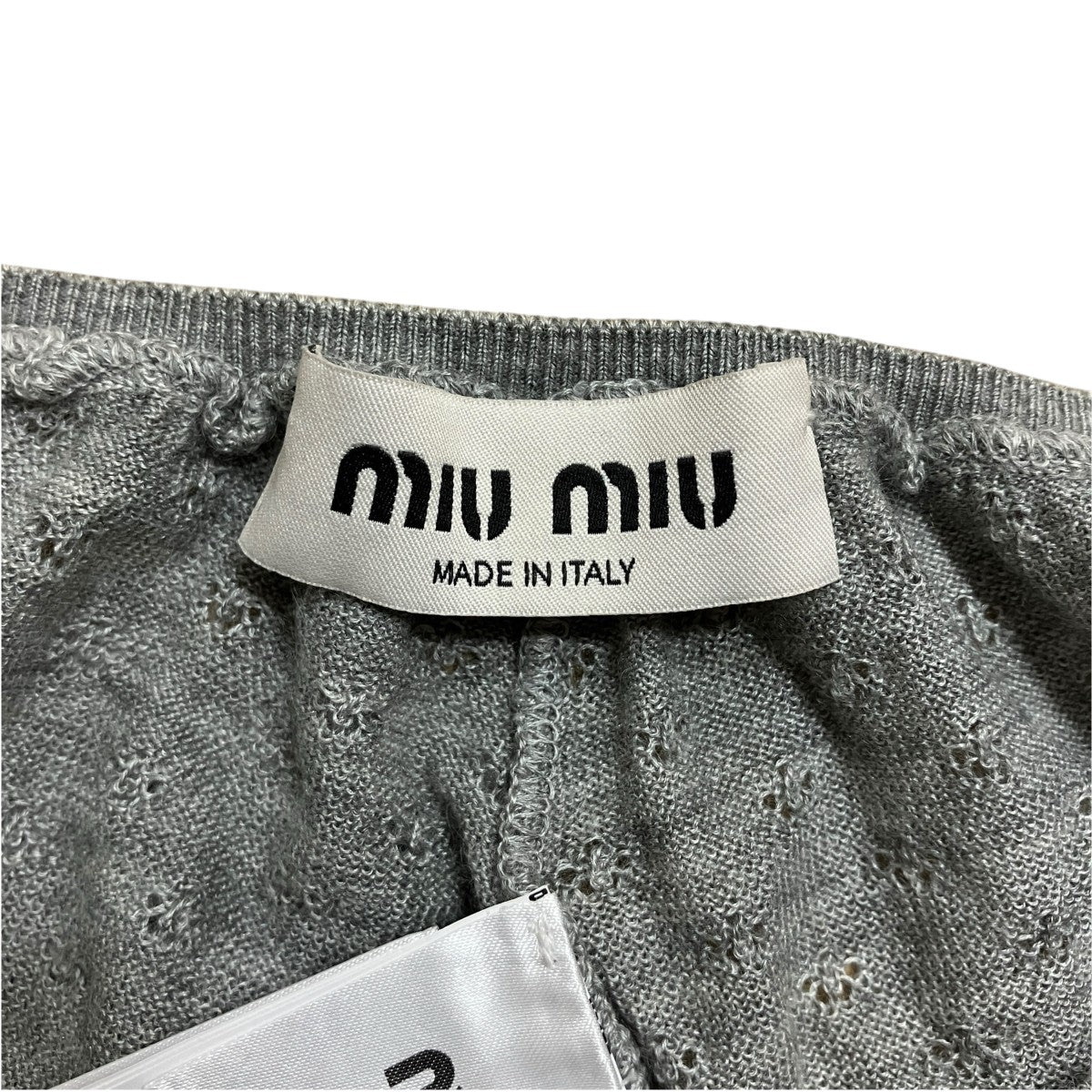 MIU MIU カシミヤシルクショートパンツ 古着・中古-3枚目のアイテム画像