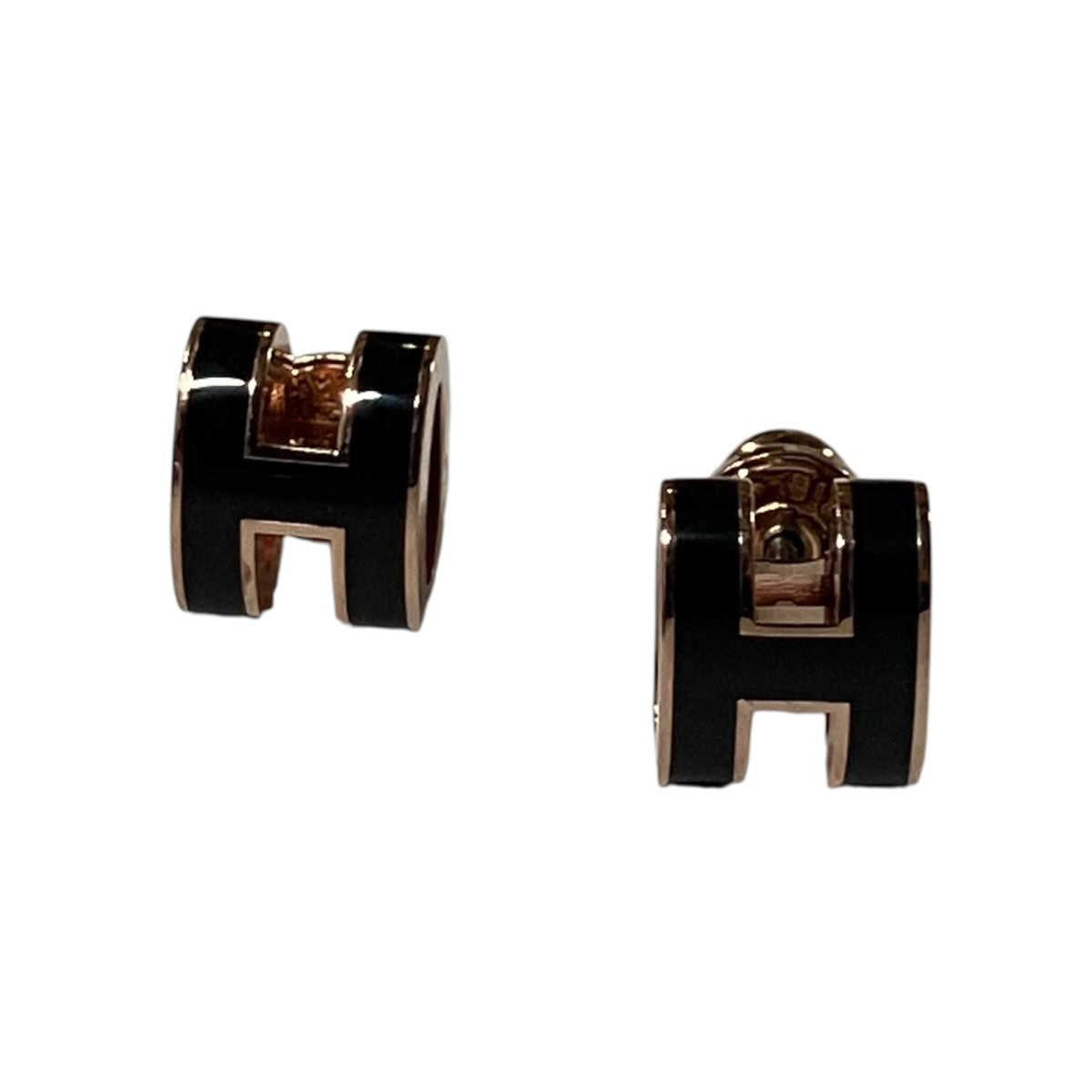 HERMES ミニポップHピアス 古着・中古-2枚目のアイテム画像