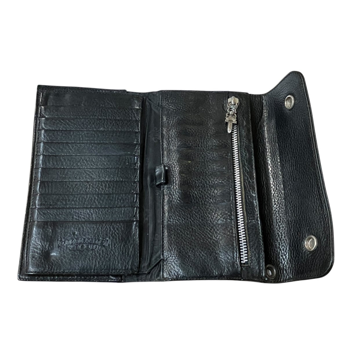 CHROME HEARTS ウェーブウォレット 古着・中古-5枚目のアイテム画像