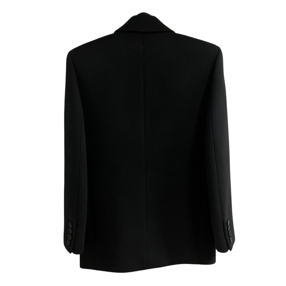 Saint Laurent Paris ダブルブレスドウールスモーキングジャケット 古着・中古-3枚目のアイテム画像