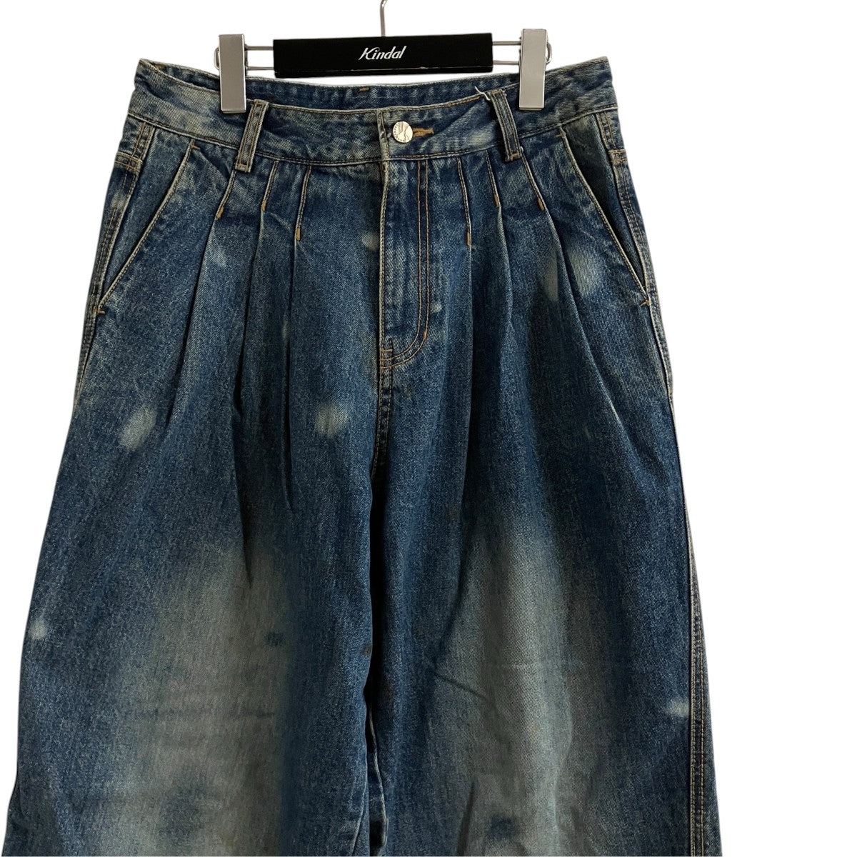 ADER error ユーズド加工デニムパンツ 古着・中古-2枚目のアイテム画像