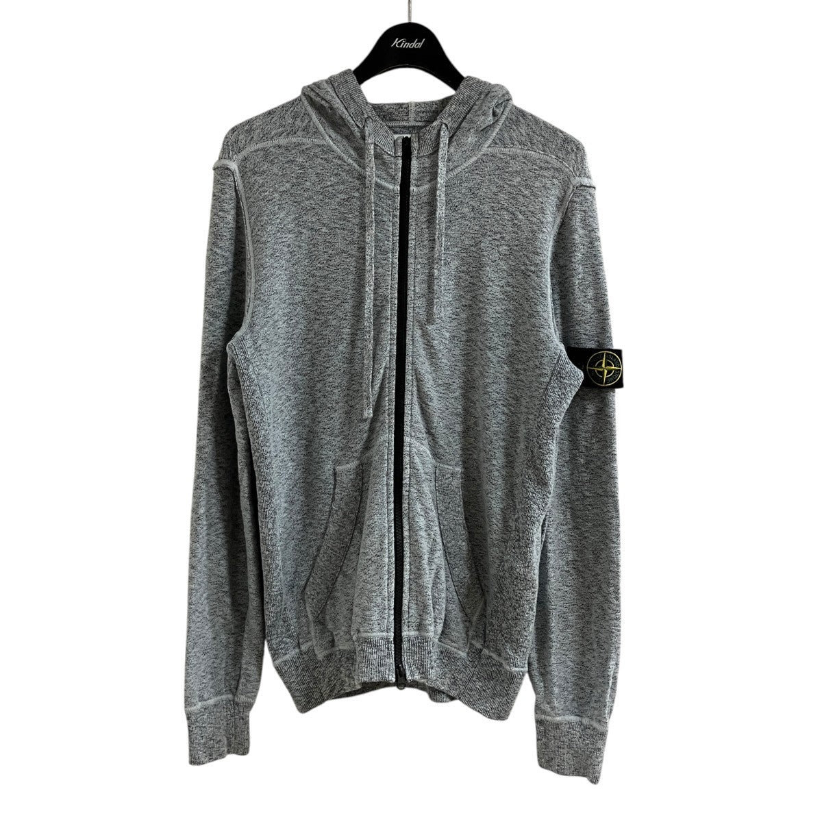 STONE ISLAND ニットフーデッドパーカー ジャケット 古着・中古-1枚目のアイテム画像