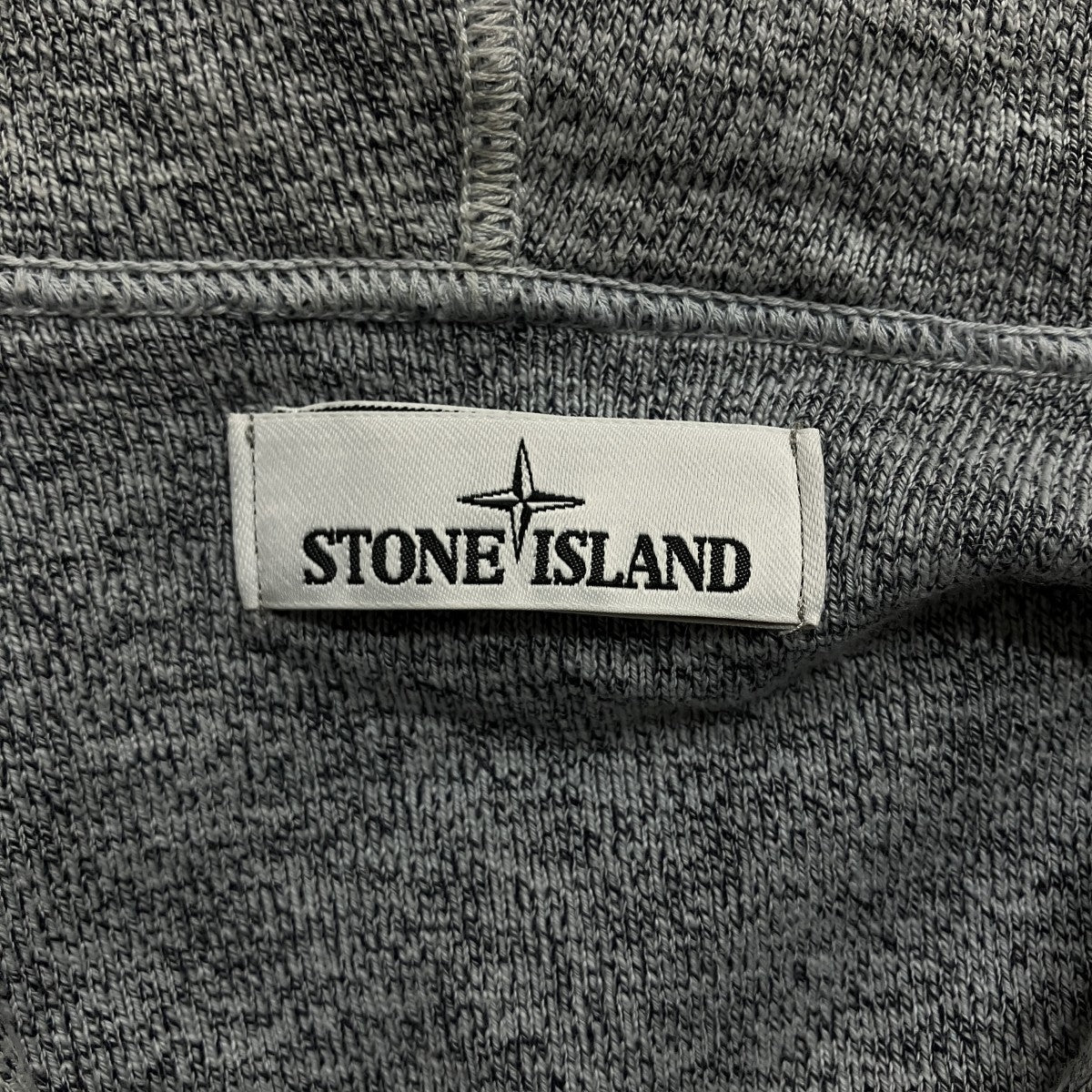 STONE ISLAND ニットフーデッドパーカー ジャケット 古着・中古-6枚目のアイテム画像