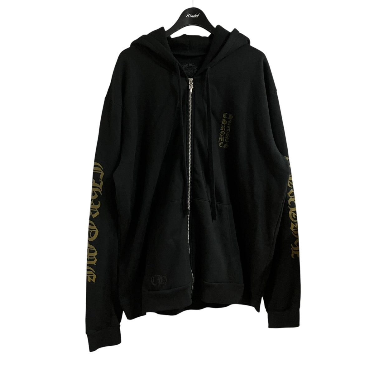 CHROME HEARTS ホースシュープリントジップパーカー 古着・中古-1枚目のアイテム画像