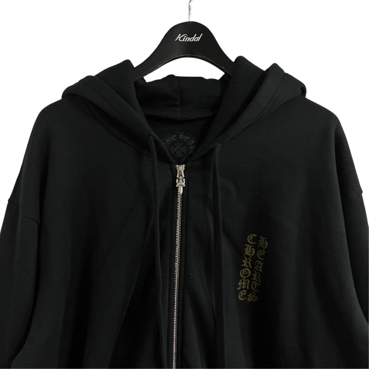 CHROME HEARTS ホースシュープリントジップパーカー 古着・中古-2枚目のアイテム画像
