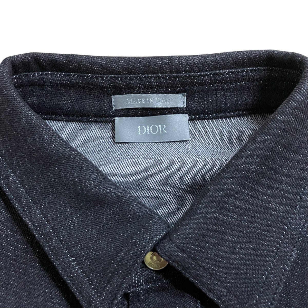 DIOR(ディオール) ×空山基 バックエンブロイダリーデニムシャツ