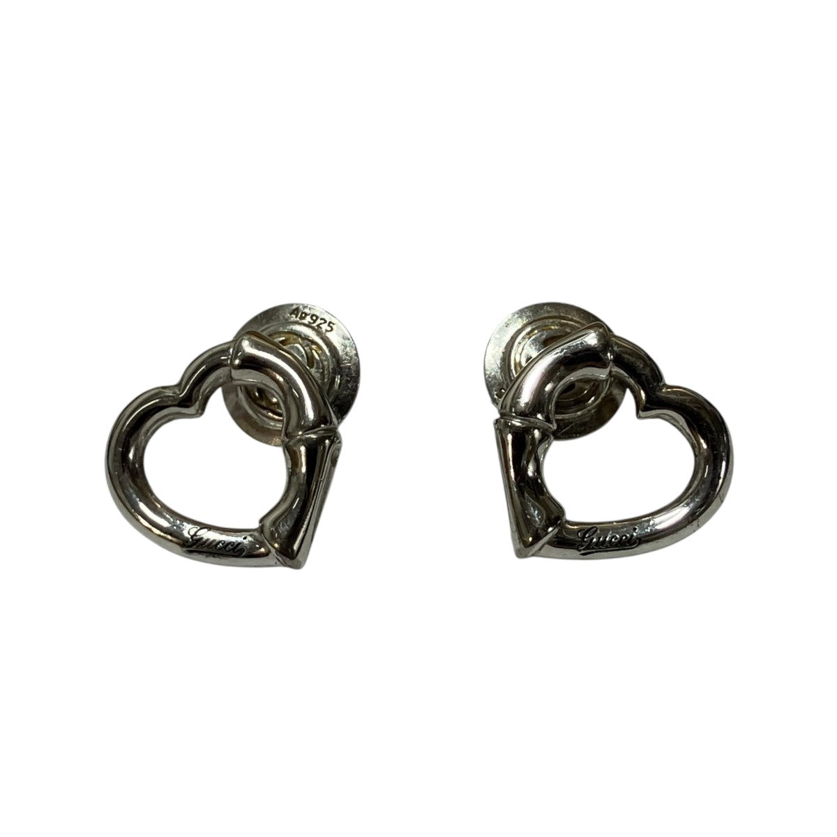GUCCI ハートモチーフピアス 古着・中古-2枚目のアイテム画像