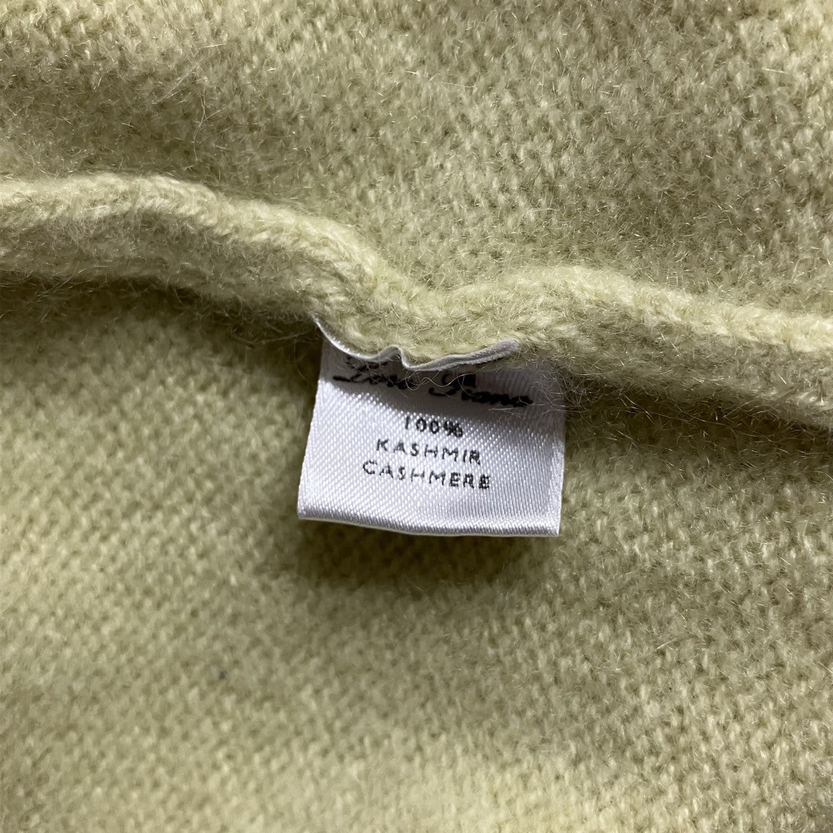 LORO PIANA カシミヤニットセーター 古着・中古-6枚目のアイテム画像