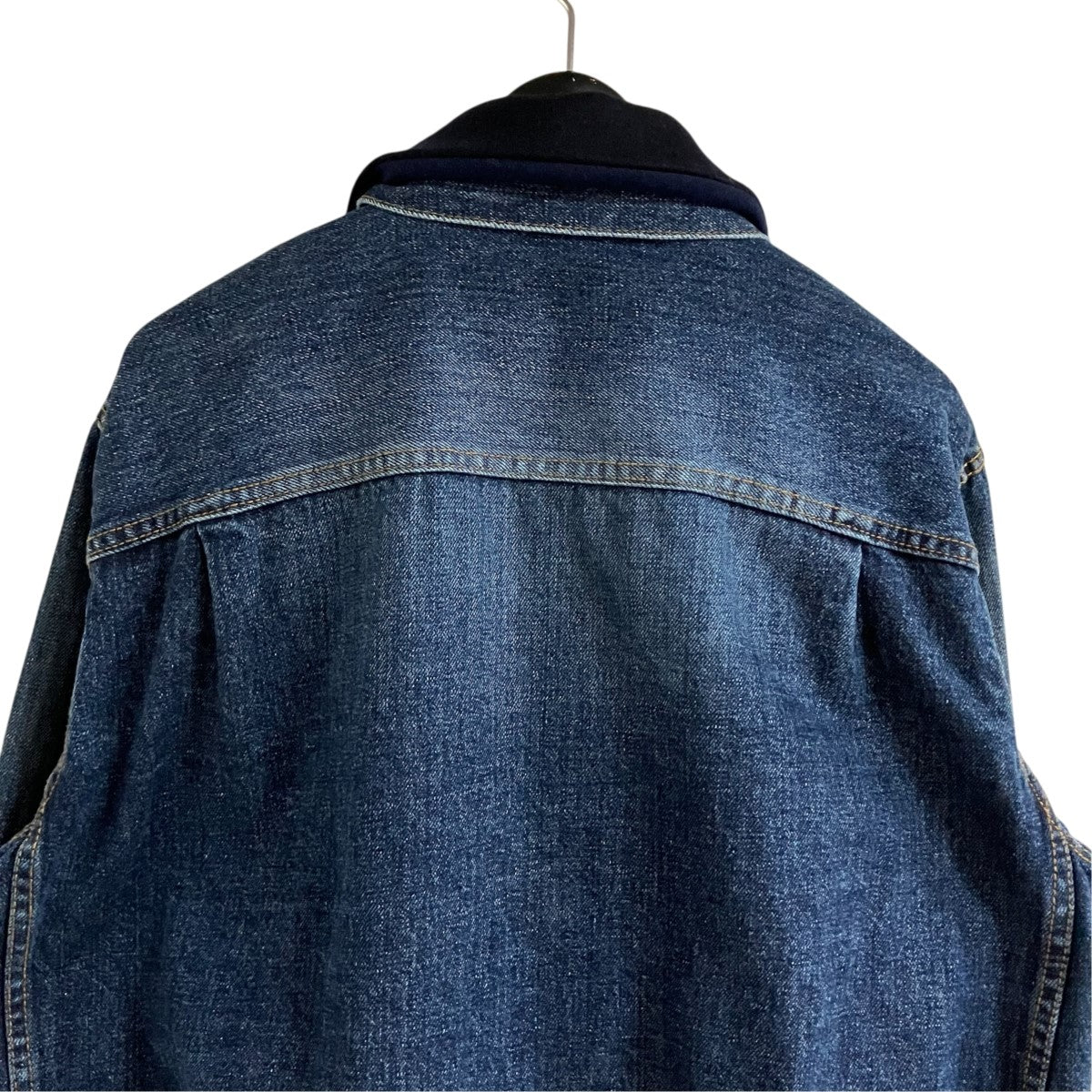 sacai デニムドッキングドレス 古着・中古-4枚目のアイテム画像