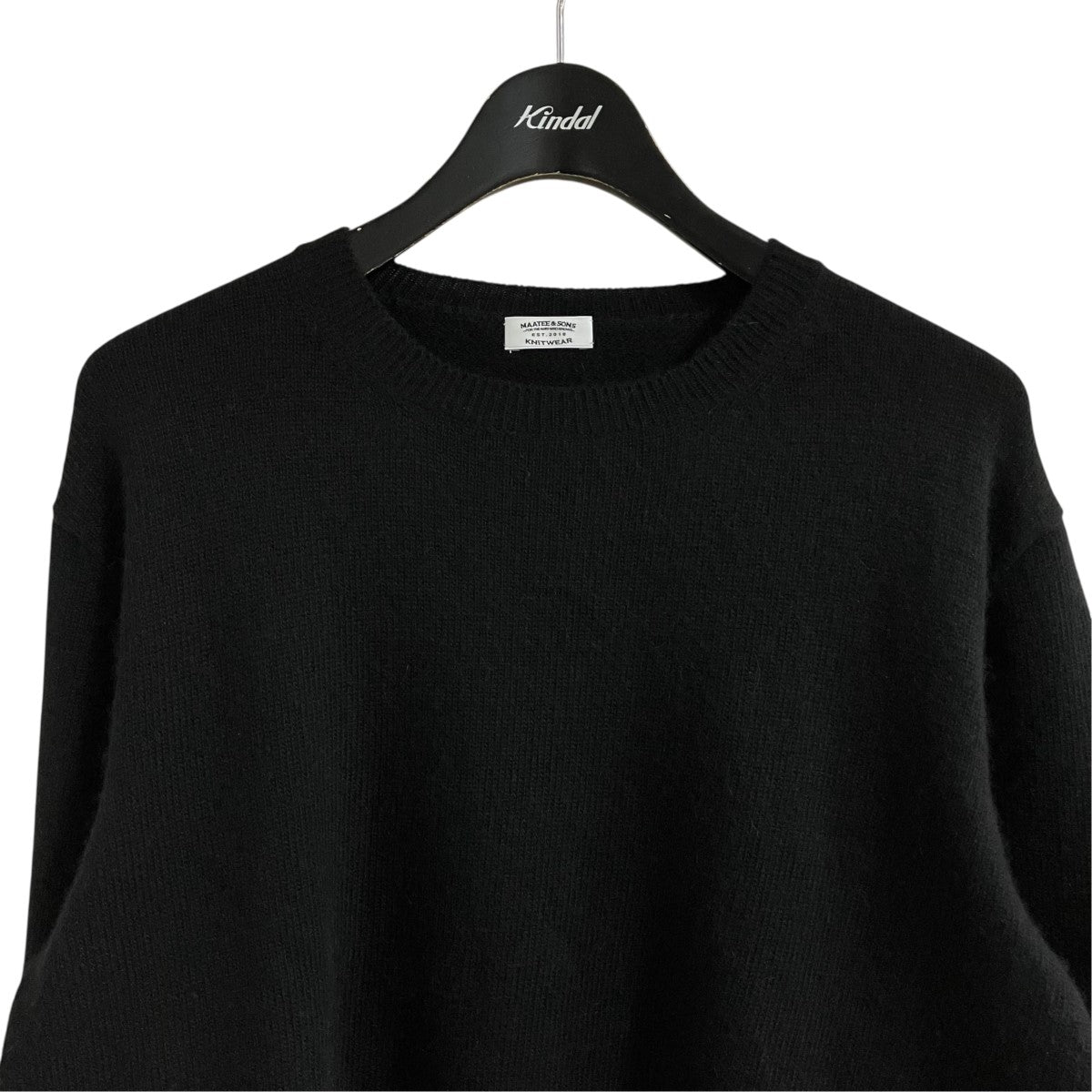 MAATEE＆SONS RBALPACA カシミヤミンク SS天竺 ニットセーター 古着・中古-2枚目のアイテム画像