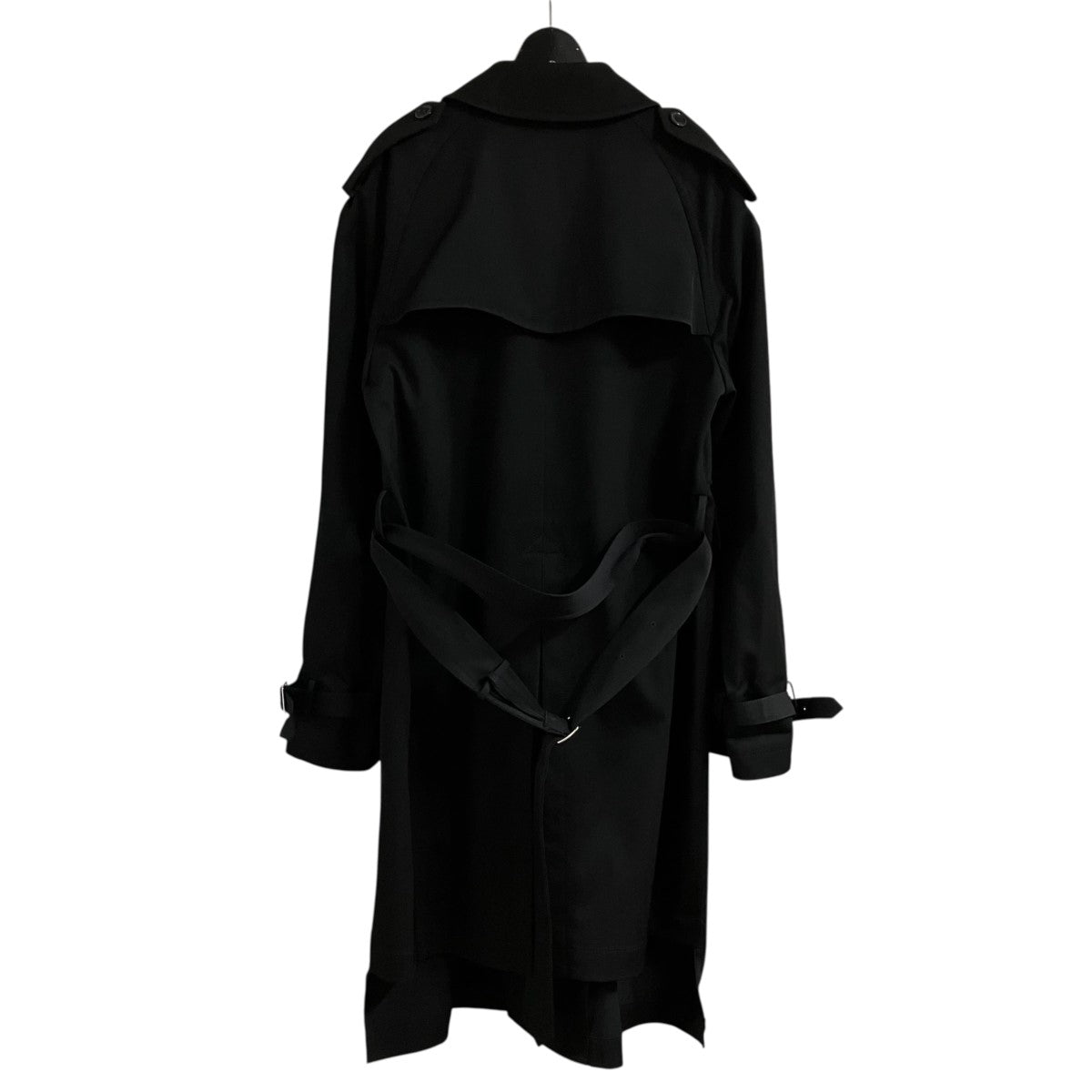 BLACK COMME des GARCONS 切替トレンチコート 古着・中古-3枚目のアイテム画像