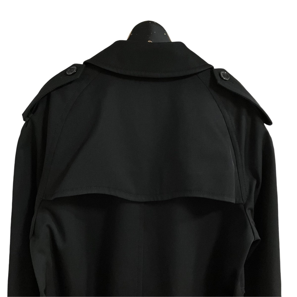 BLACK COMME des GARCONS 切替トレンチコート 古着・中古-4枚目のアイテム画像