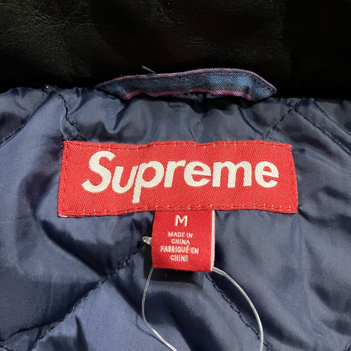 Supreme レザーカラーユーティリティージャケット 古着・中古-5枚目のアイテム画像