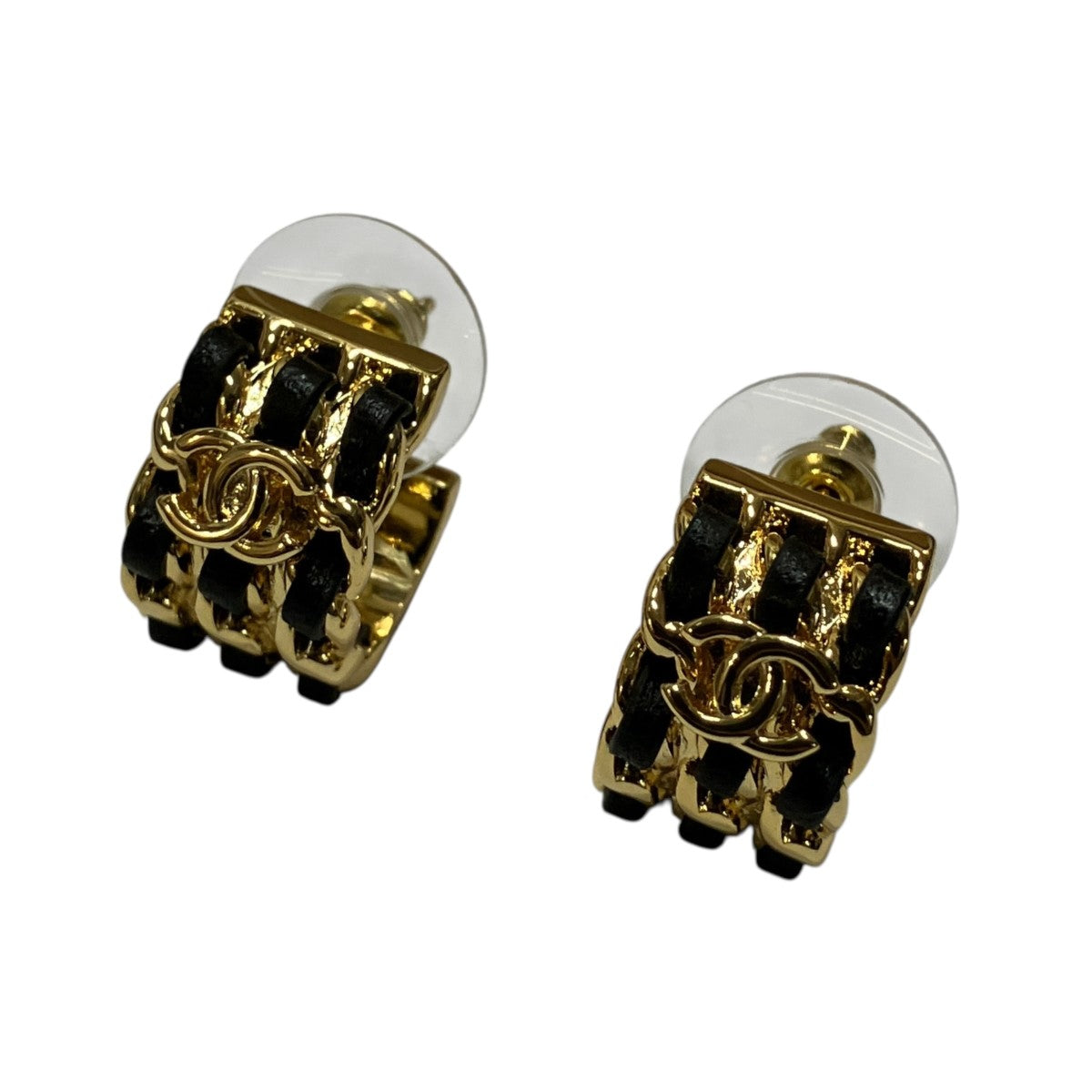 CHANEL ココマークフープピアス 古着・中古-1枚目のアイテム画像