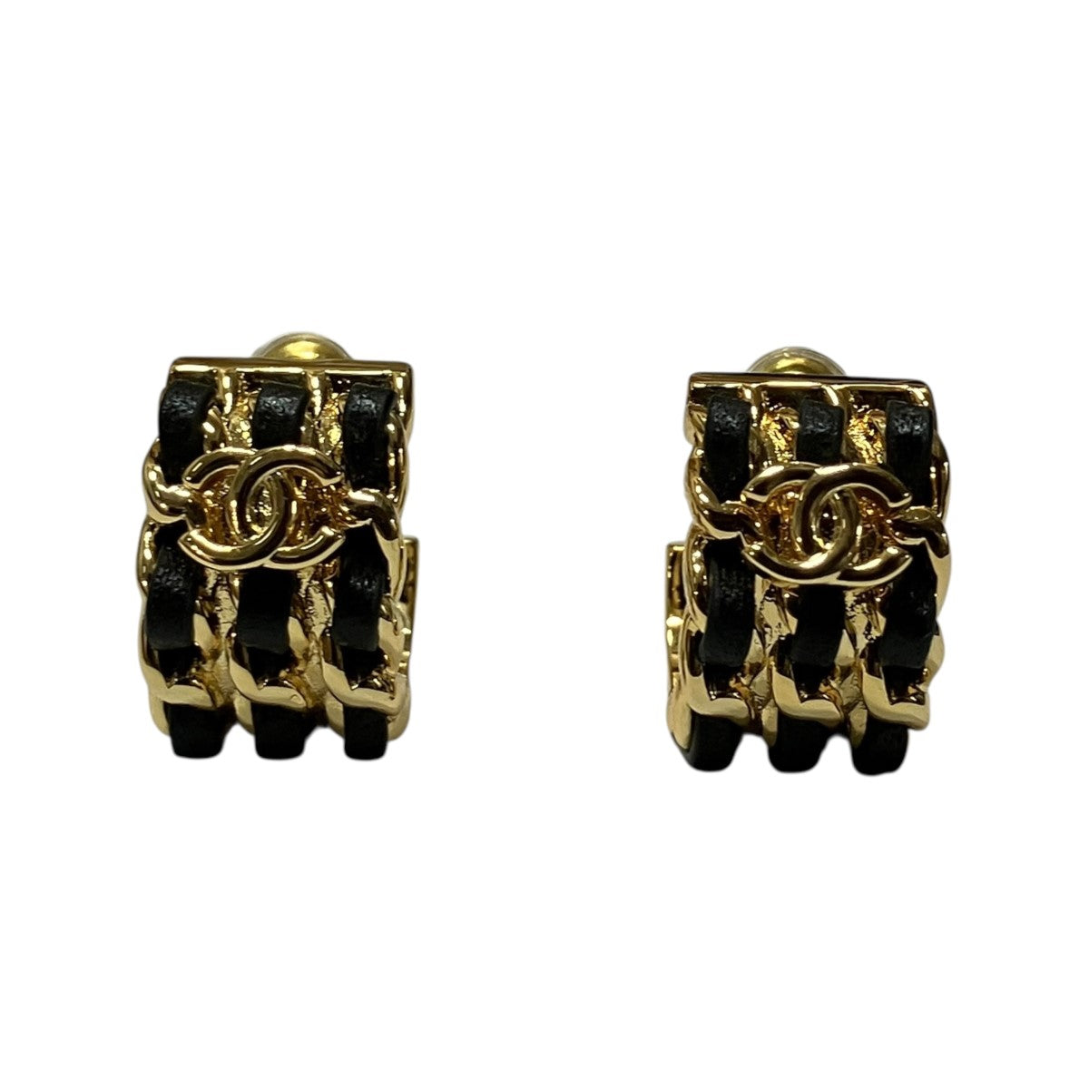 CHANEL ココマークフープピアス 古着・中古-2枚目のアイテム画像