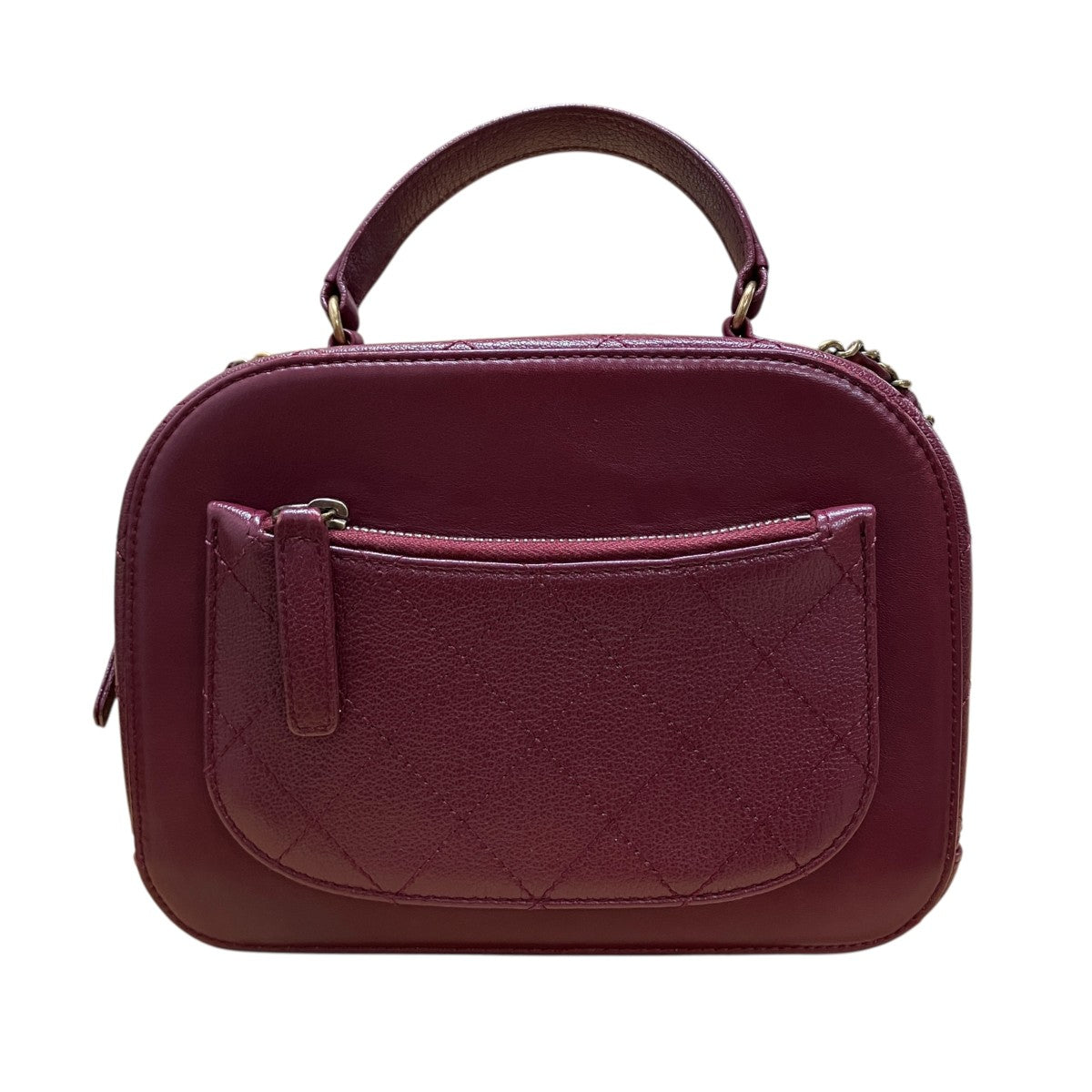 CHANEL ラムスキン ココマーク チェーンショルダーバッグ 古着・中古-4枚目のアイテム画像